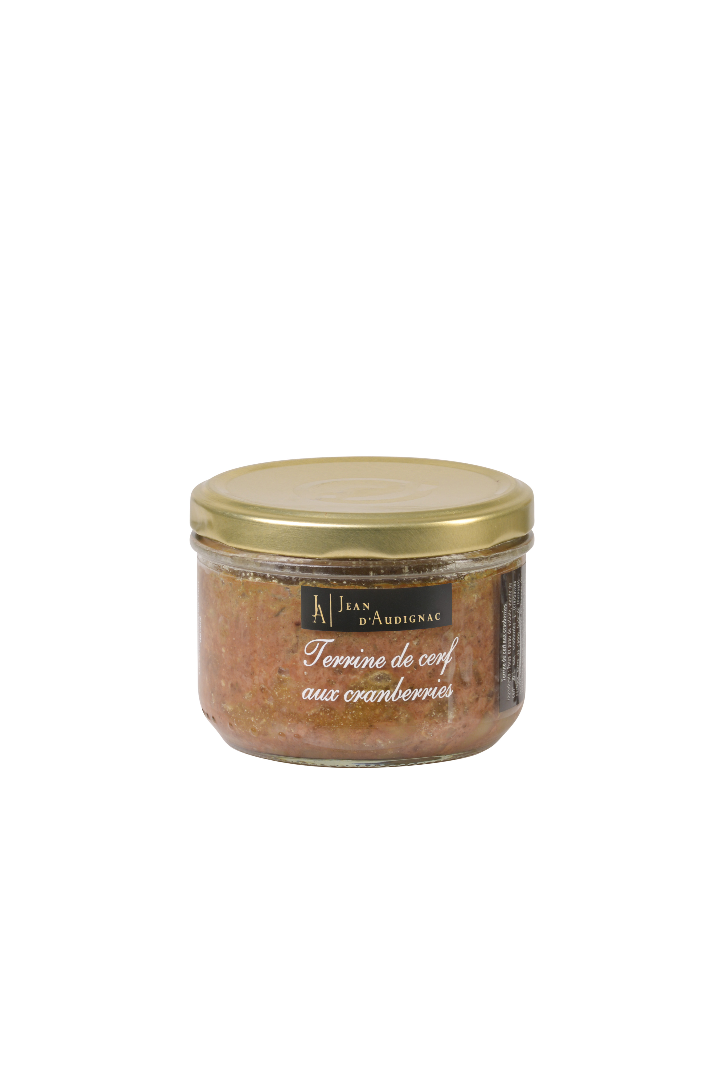 TERRINE DE CERF AUX CRANBERRIES