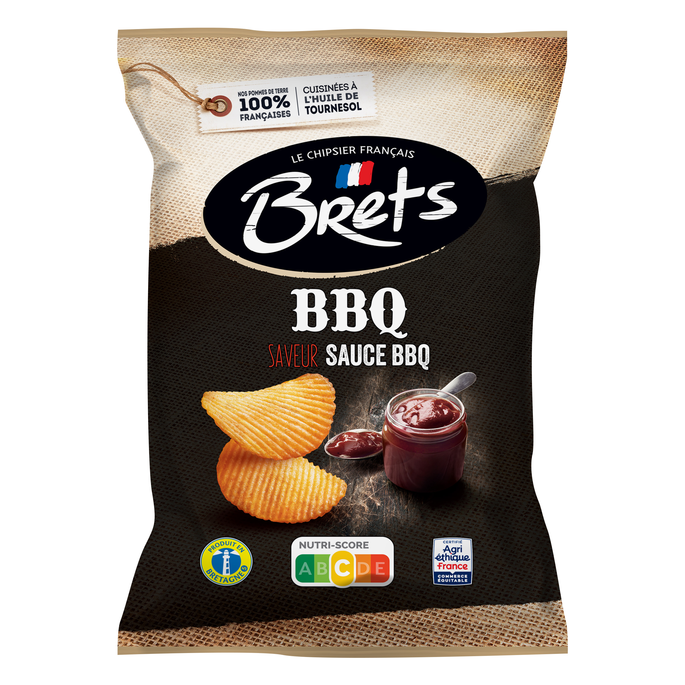 CHIPS BRETS SAUCE BBQ