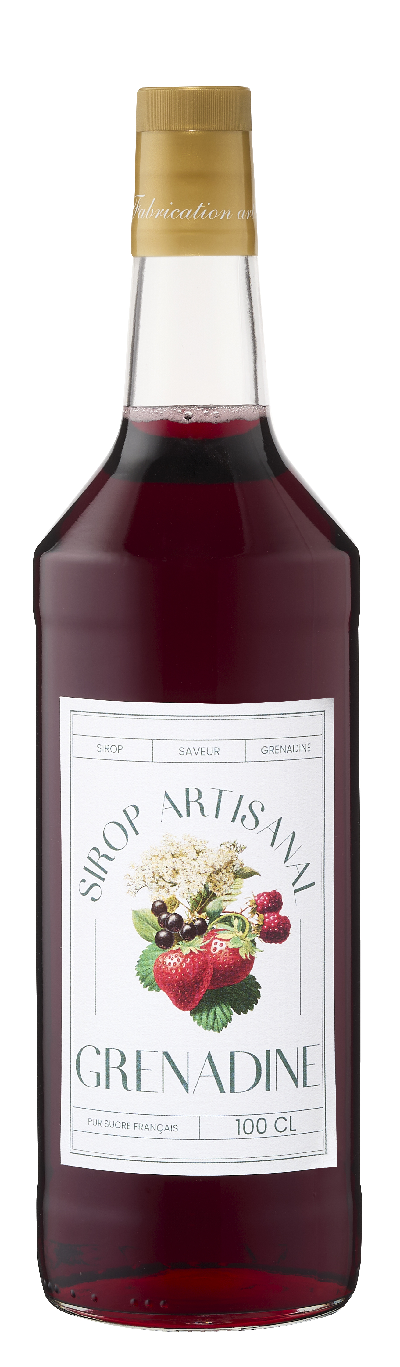 SIROP ARTISANAL SAVEUR GRENADINE