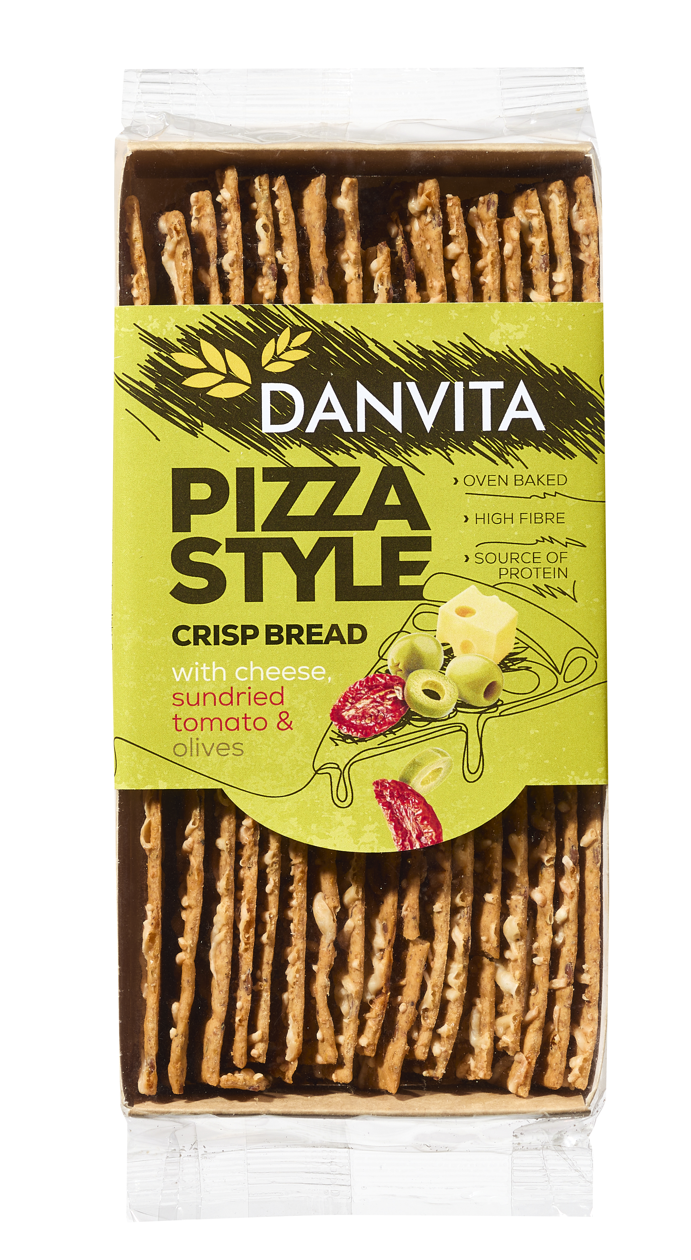 CRACKERS PIZZA STYLE FROMAGE TOMATE OLIVES