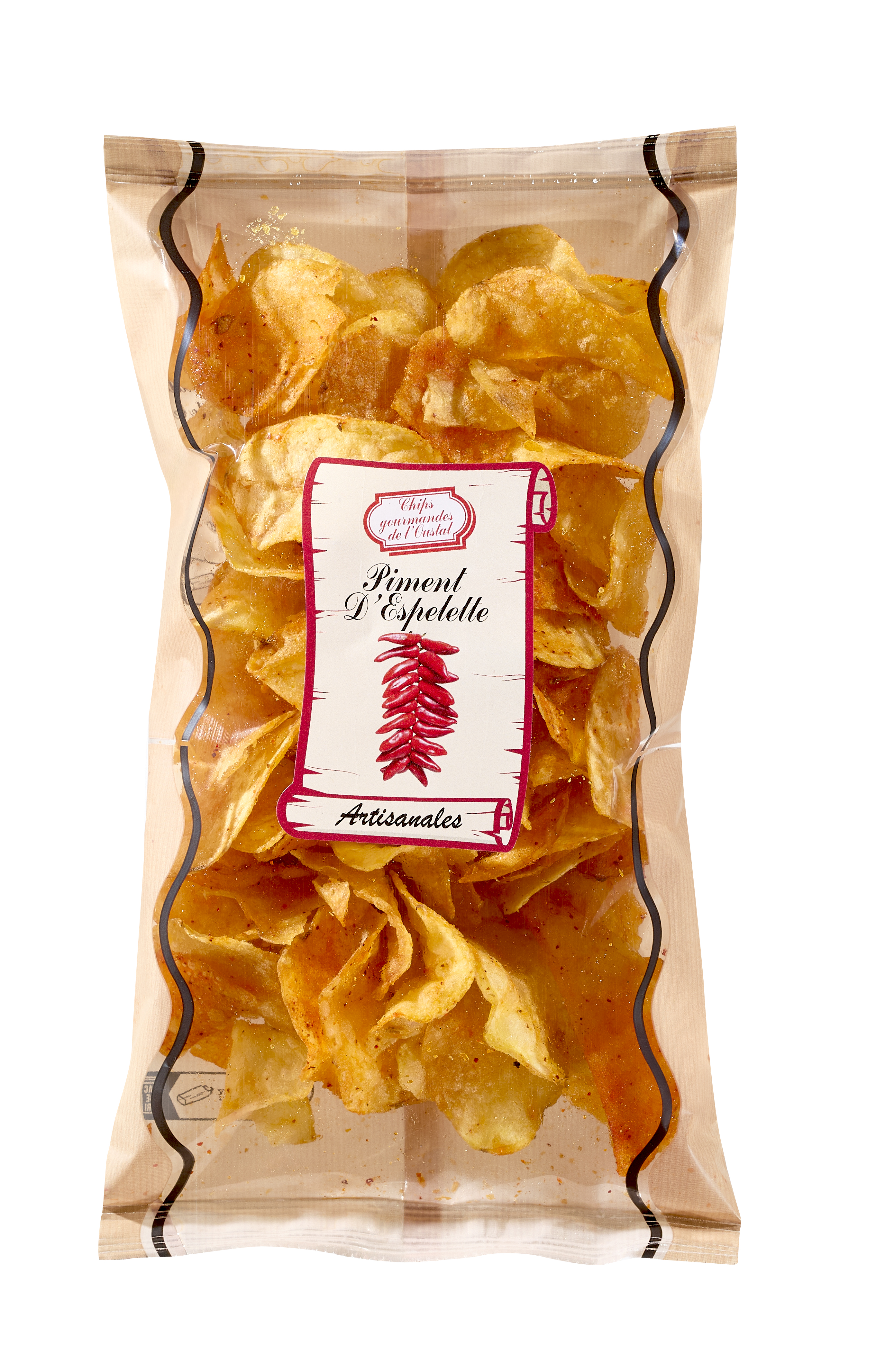 CHIPS ARTISANALES AU PIMENT D'ESPELETTE