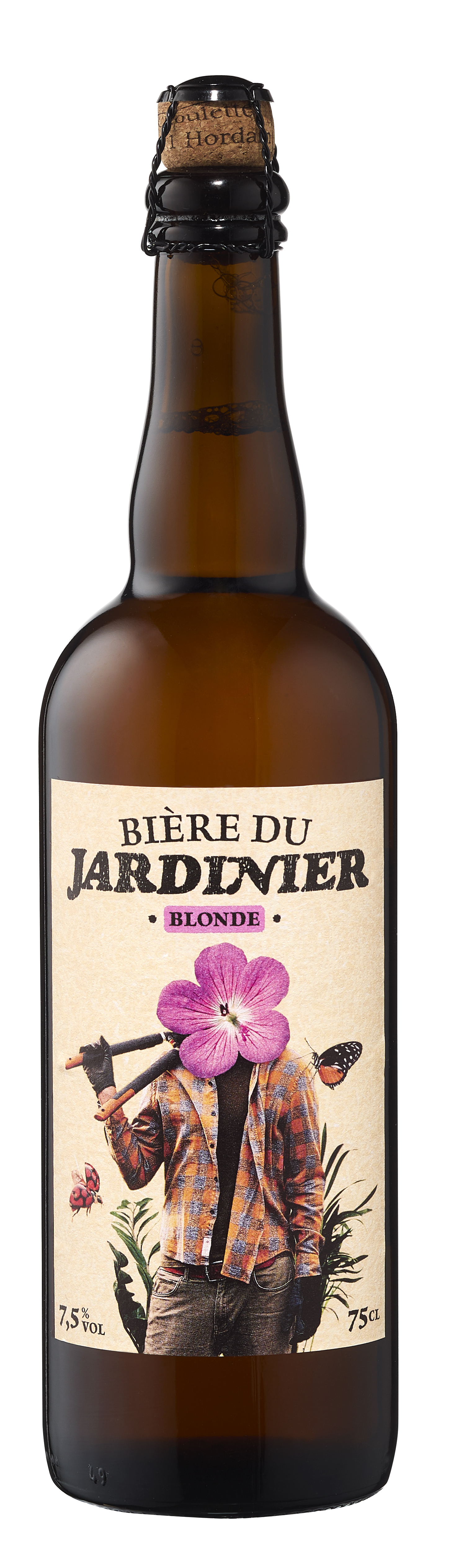 BIERE DU JARDINIER BLONDE 7,5°