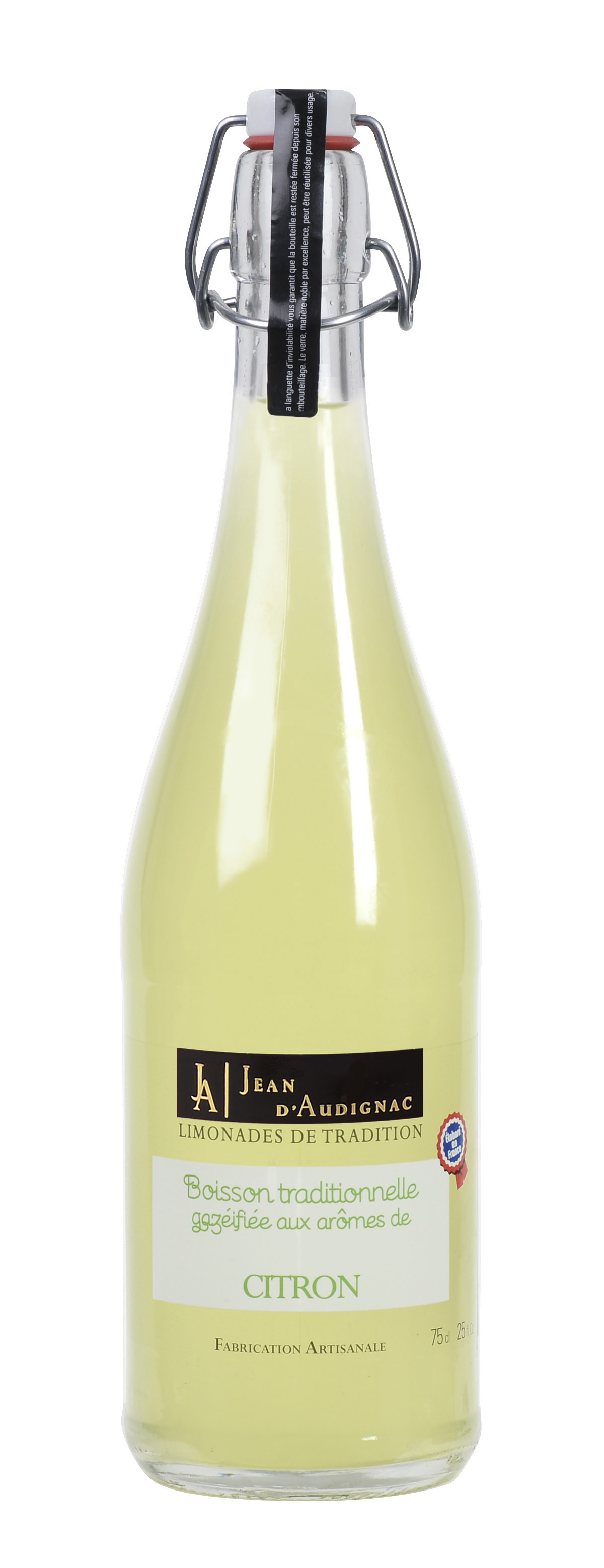 BOISSON TRADITIONNELLE GAZEIFIEE AROME CITRON