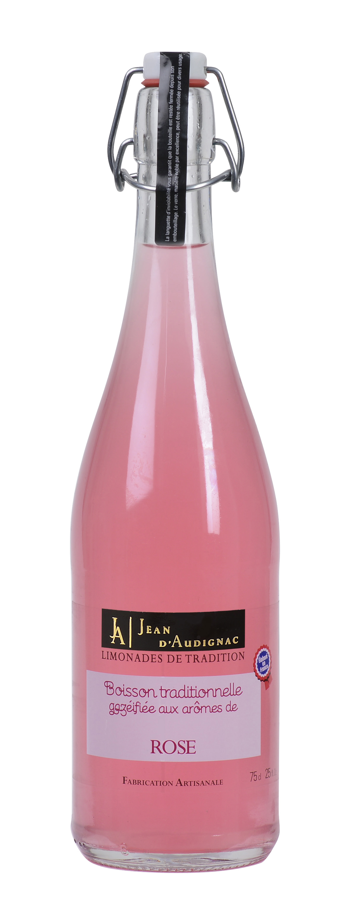 BOISSON TRADITIONNELLE GAZEIFIEE AROME ROSE