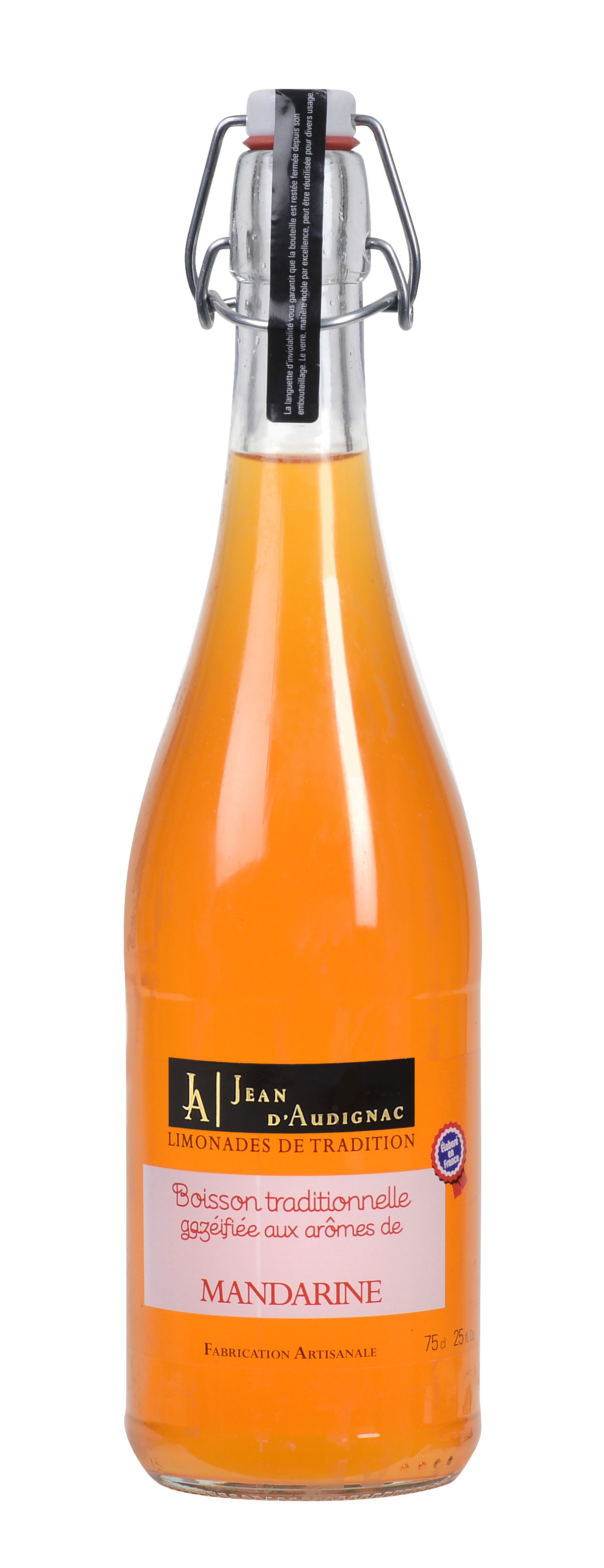 BOISSON TRADITIONNELLE GAZEIFIEE AROME MANDARINE