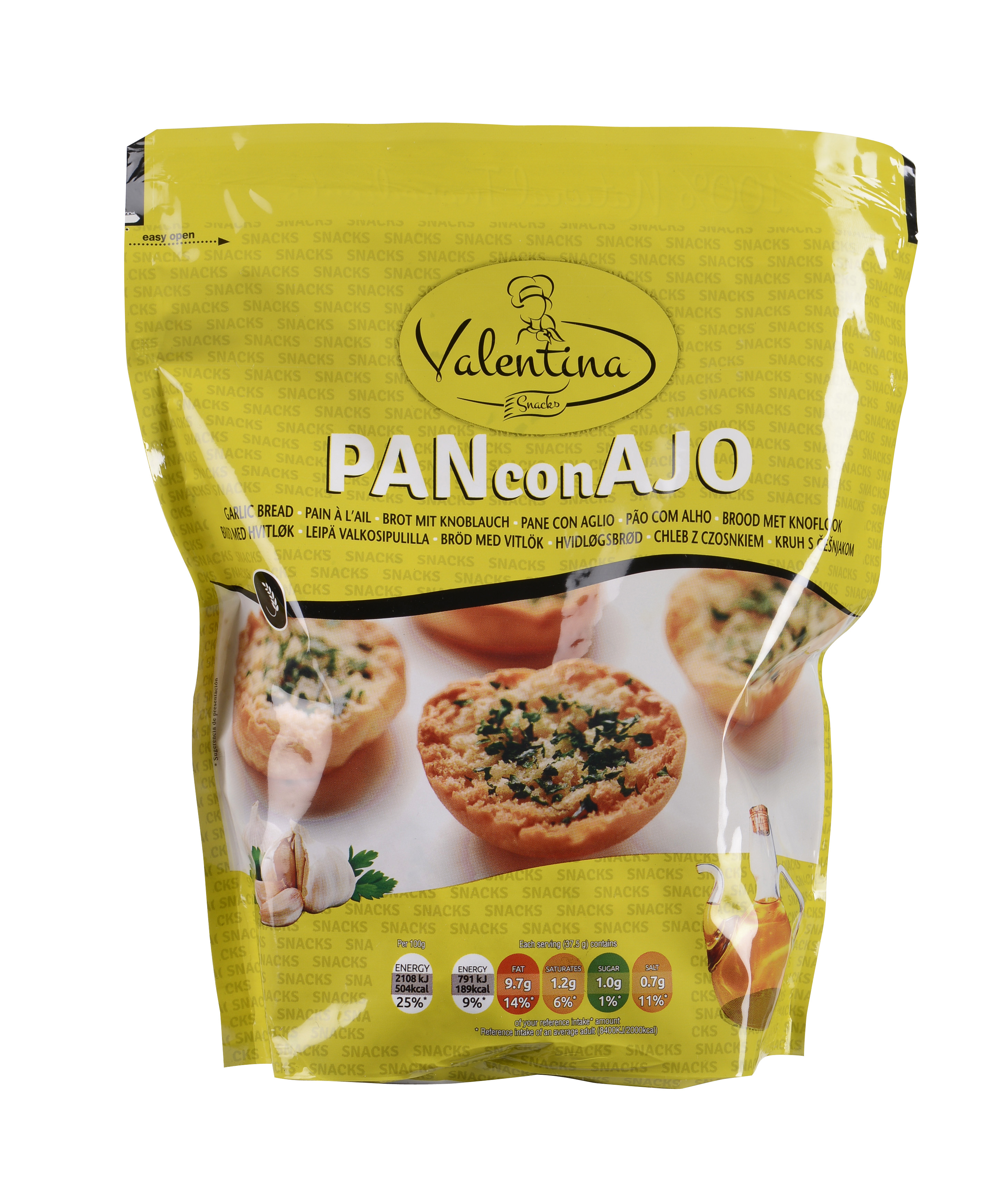 PAN TOSTADO A L'AIL ET AU PERSIL