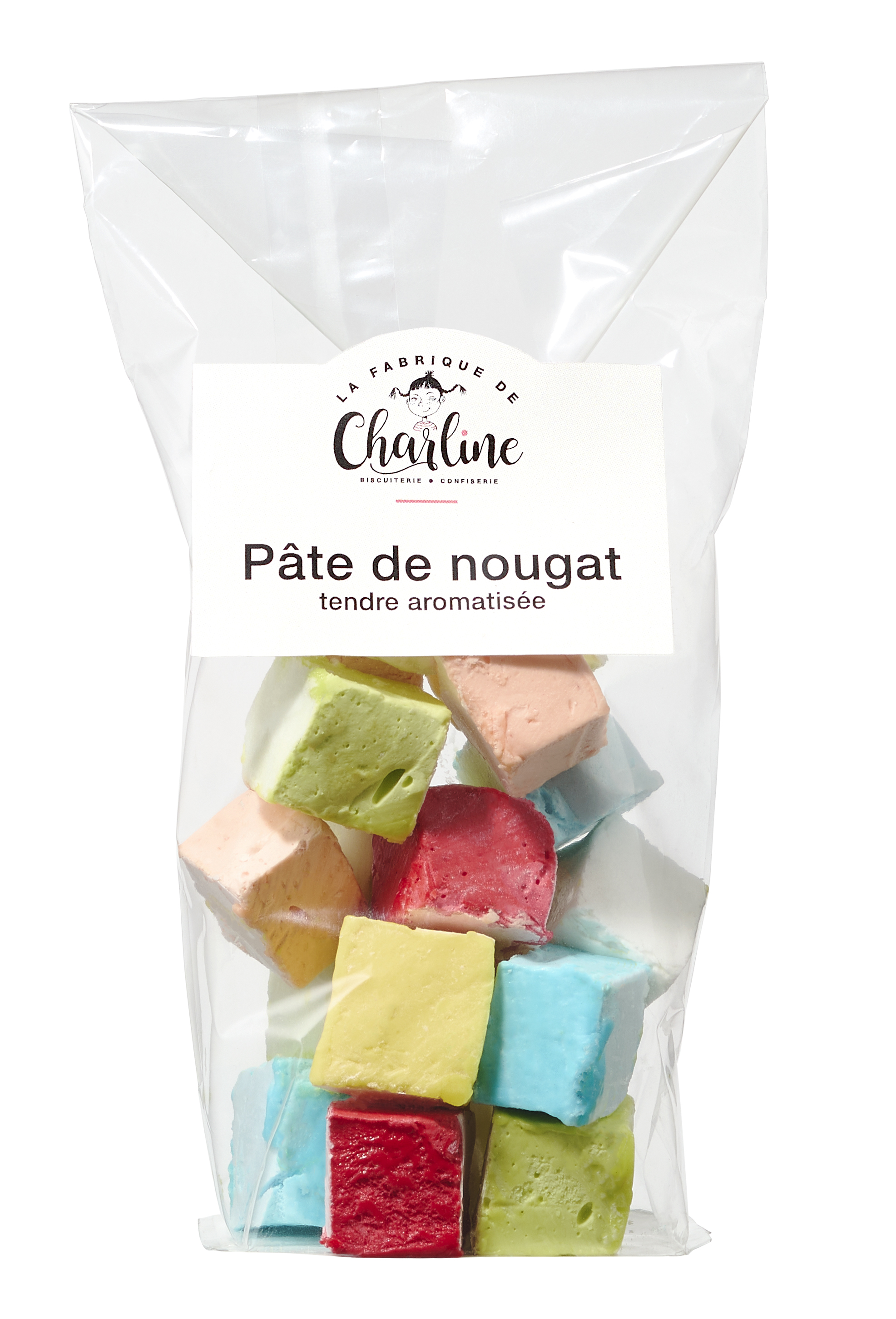 PATE DE NOUGAT TENDRE AROMATISEE