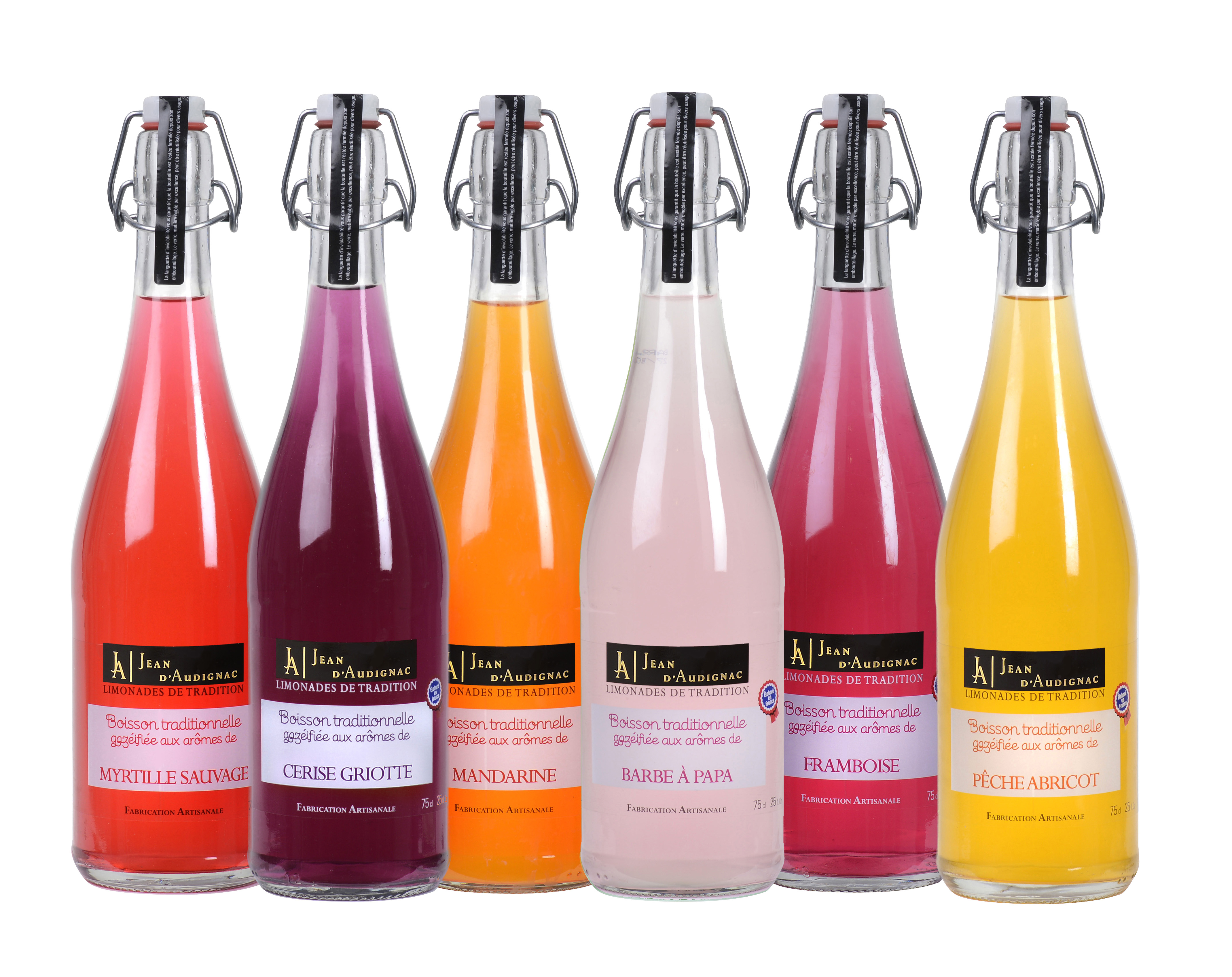 ASSORTIMENT BOISSONS GAZEIFIEES TRADITIONNELLES FRUITS