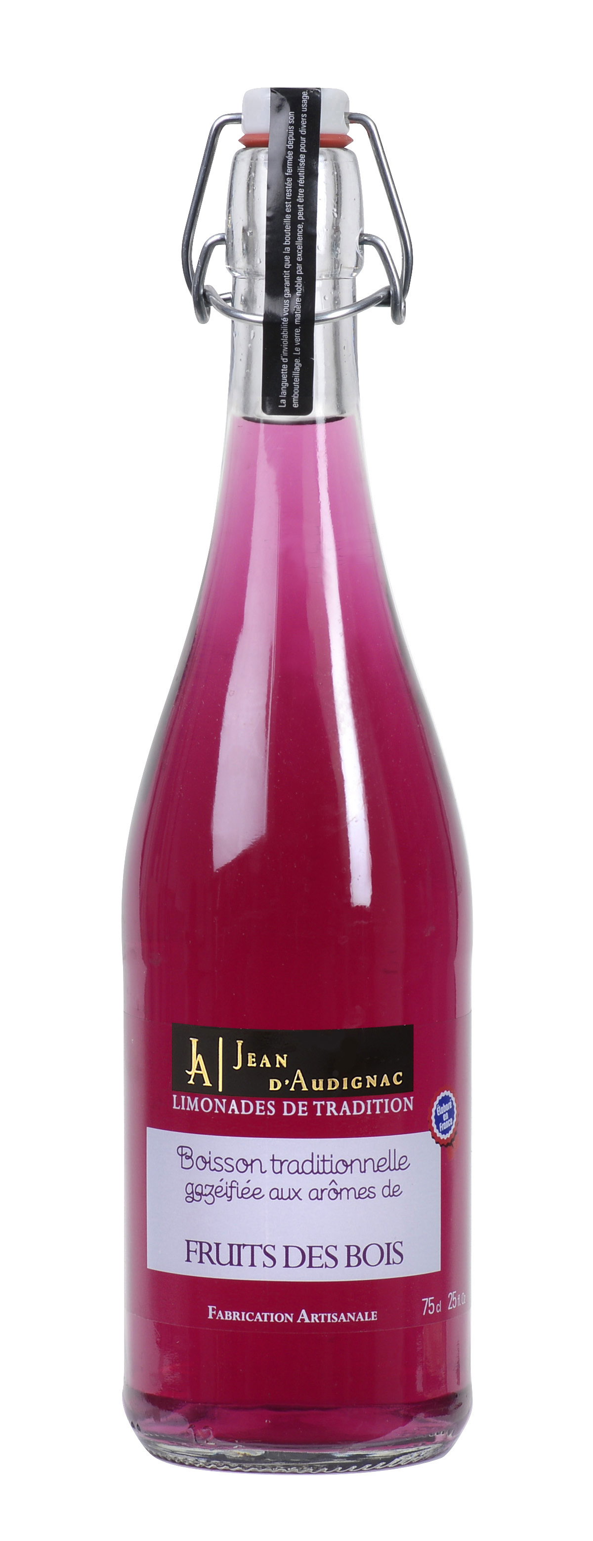 BOISSON TRADITIONNELLE GAZEIFIEE AROME FRUITS DES BOIS