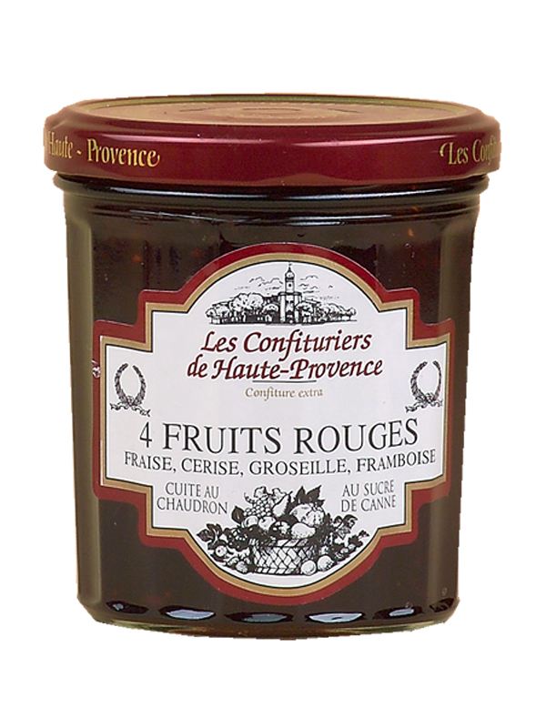 CONFITURE QUATRE FRUITS ROUGES