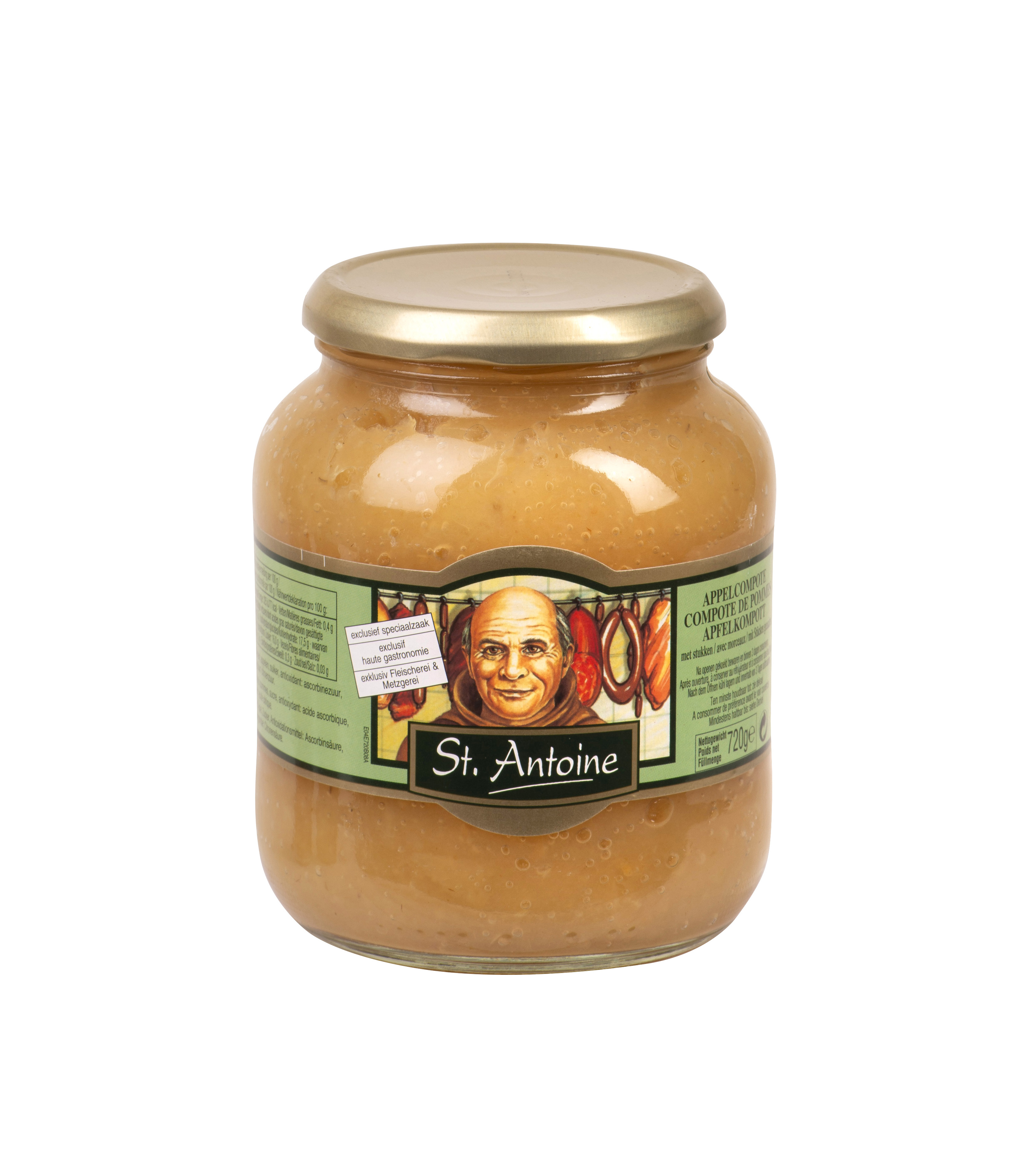 COMPOTE DE POMMES AVEC MORCEAUX