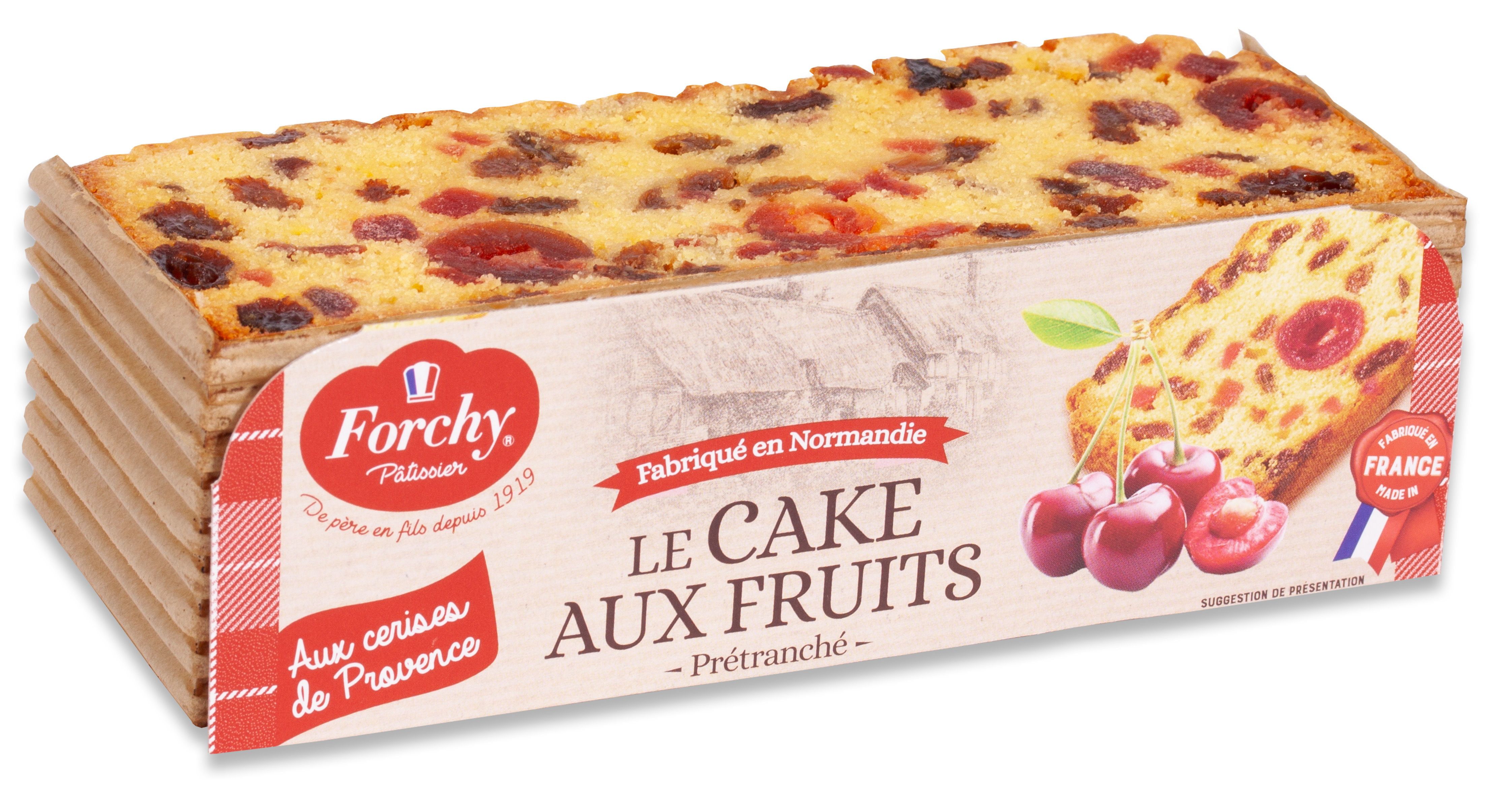 CAKE AUX FRUITS - PUR BEURRE