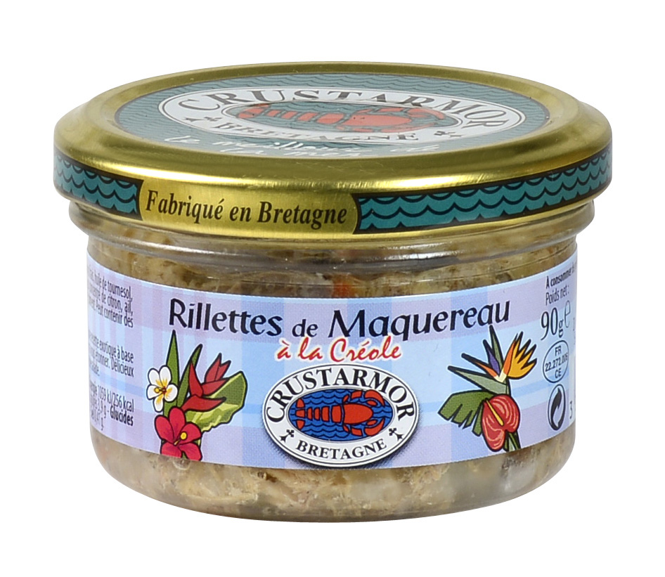 RILLETTES DE MAQUEREAU A LA CREOLE