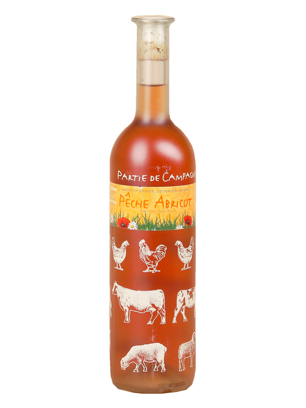 APERITIF "PARTIE DE CAMPAGNE" PECHE-ABRICOT