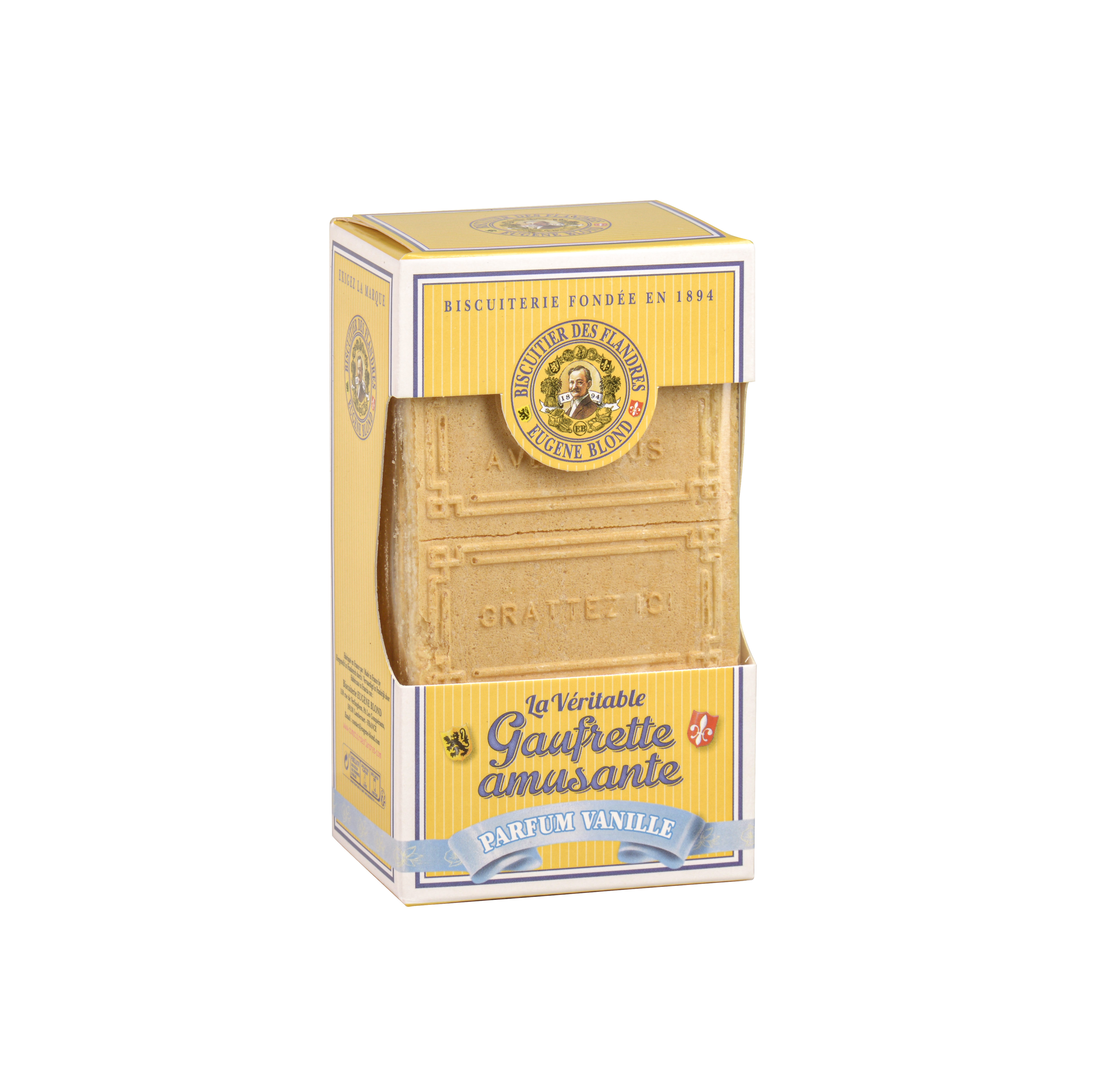 GAUFRETTES AMUSANTES VANILLE