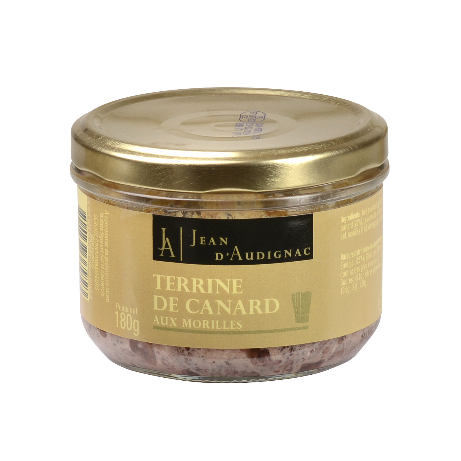 TERRINE DE CANARD AUX MORILLES