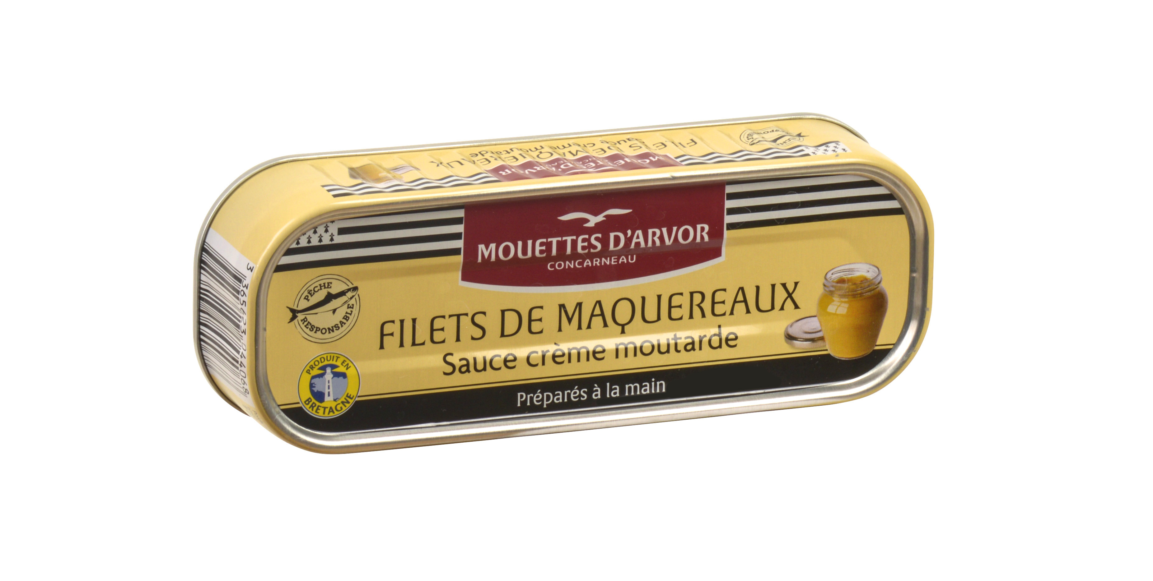 FILETS DE MAQUEREAUX MOUTARDE A L'ANCIENNE