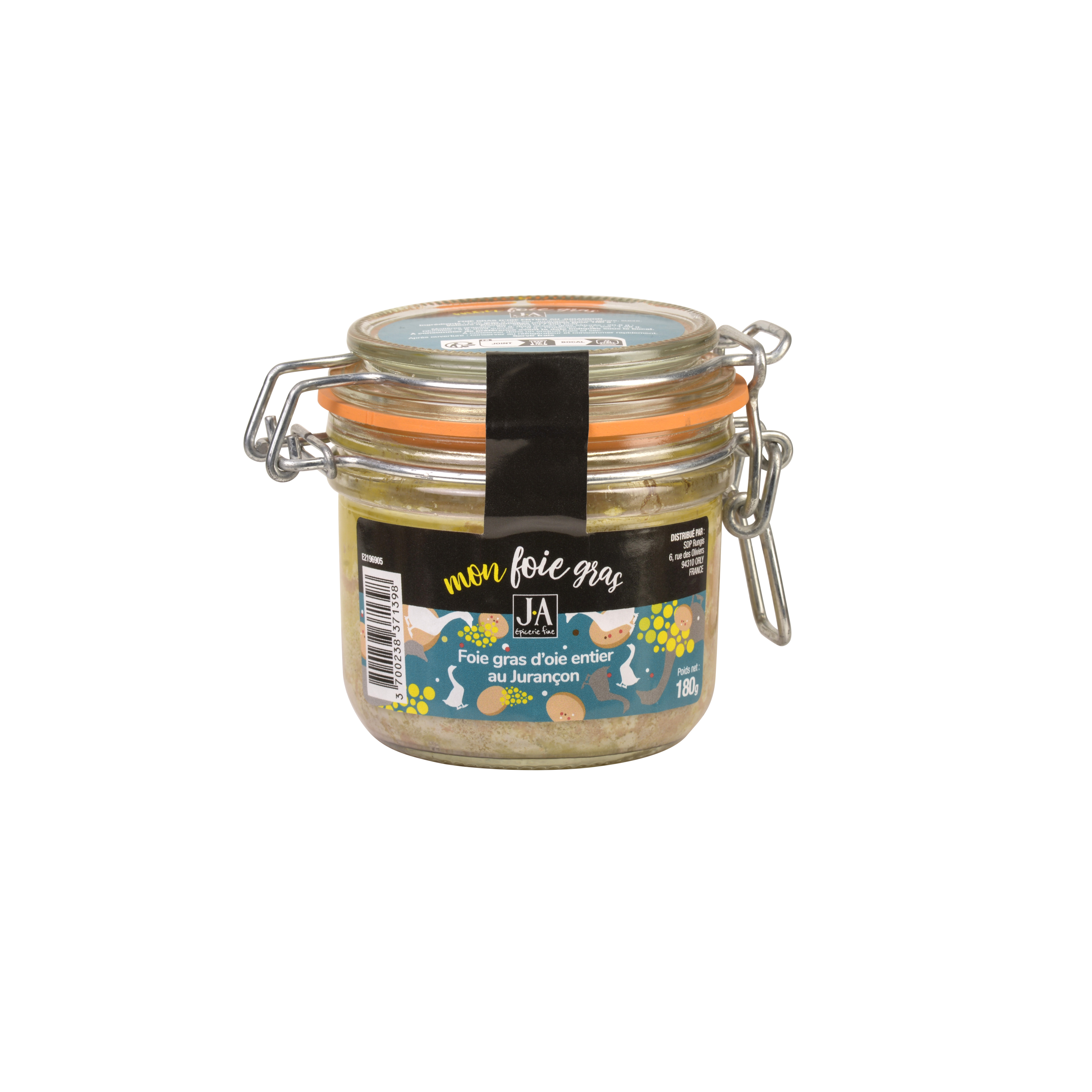 FOIE GRAS D'OIE ENTIER AU JURANCON IGP