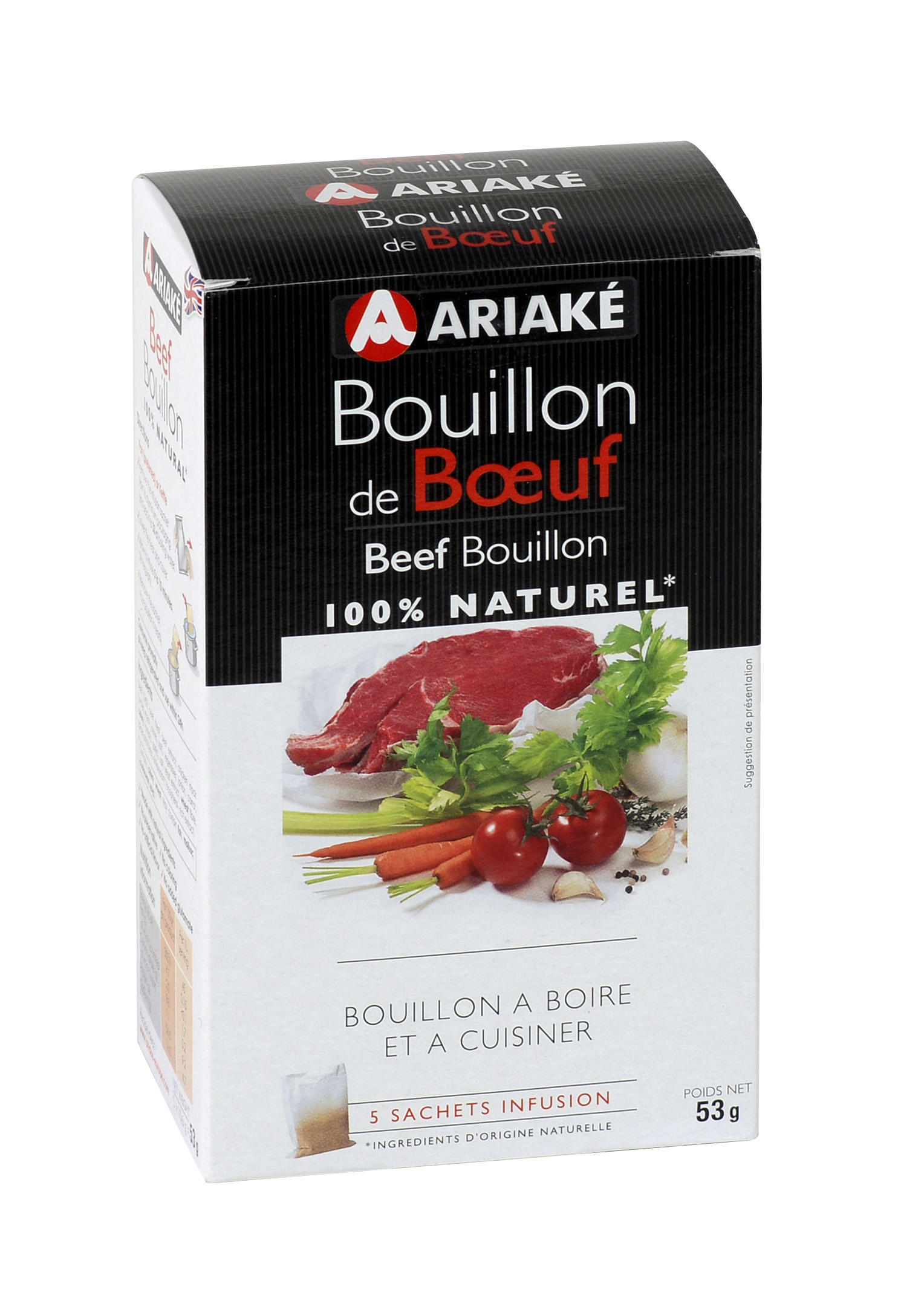 BOUILLON DE BŒUF 100% NATUREL