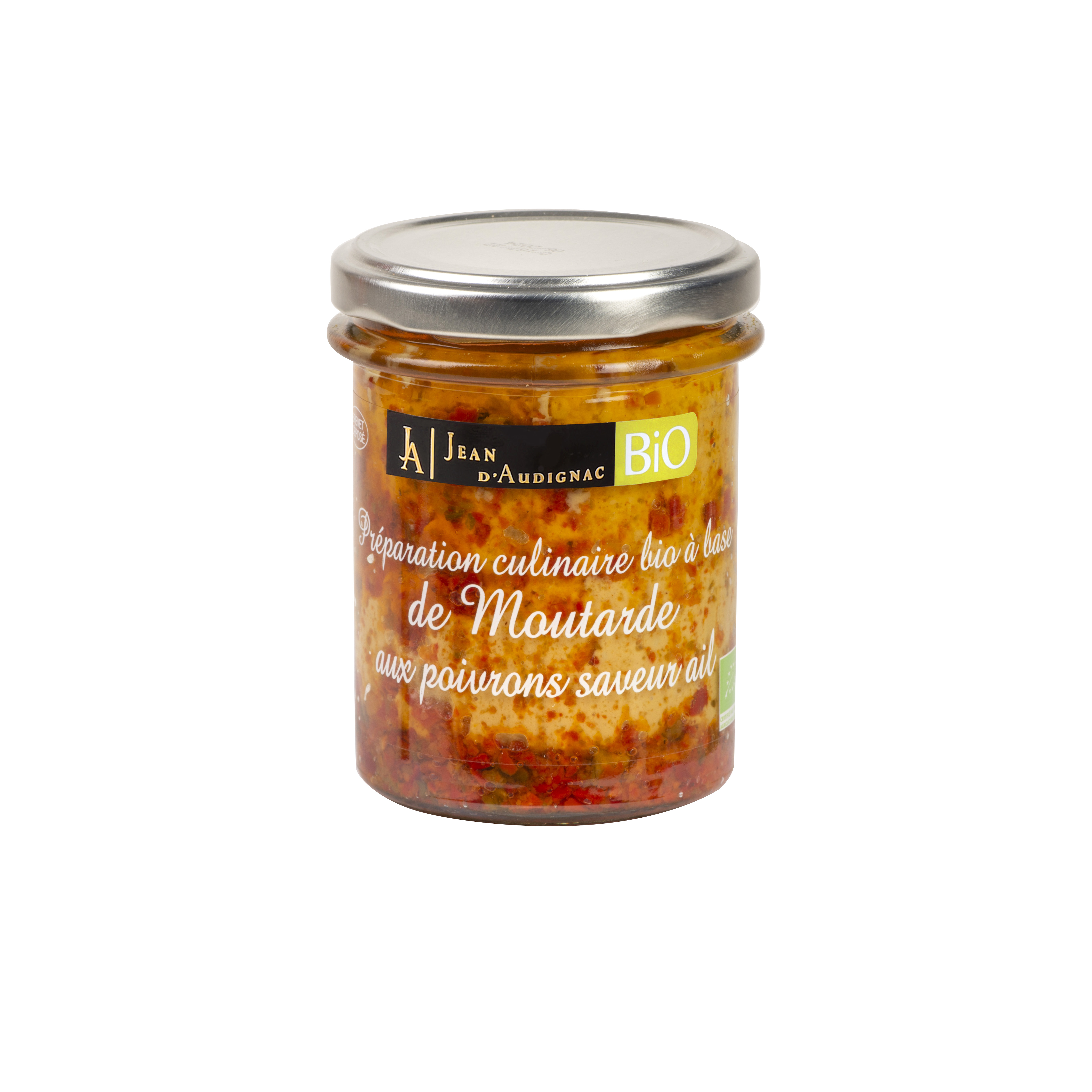 MOUTARDE BIO POIVRONS