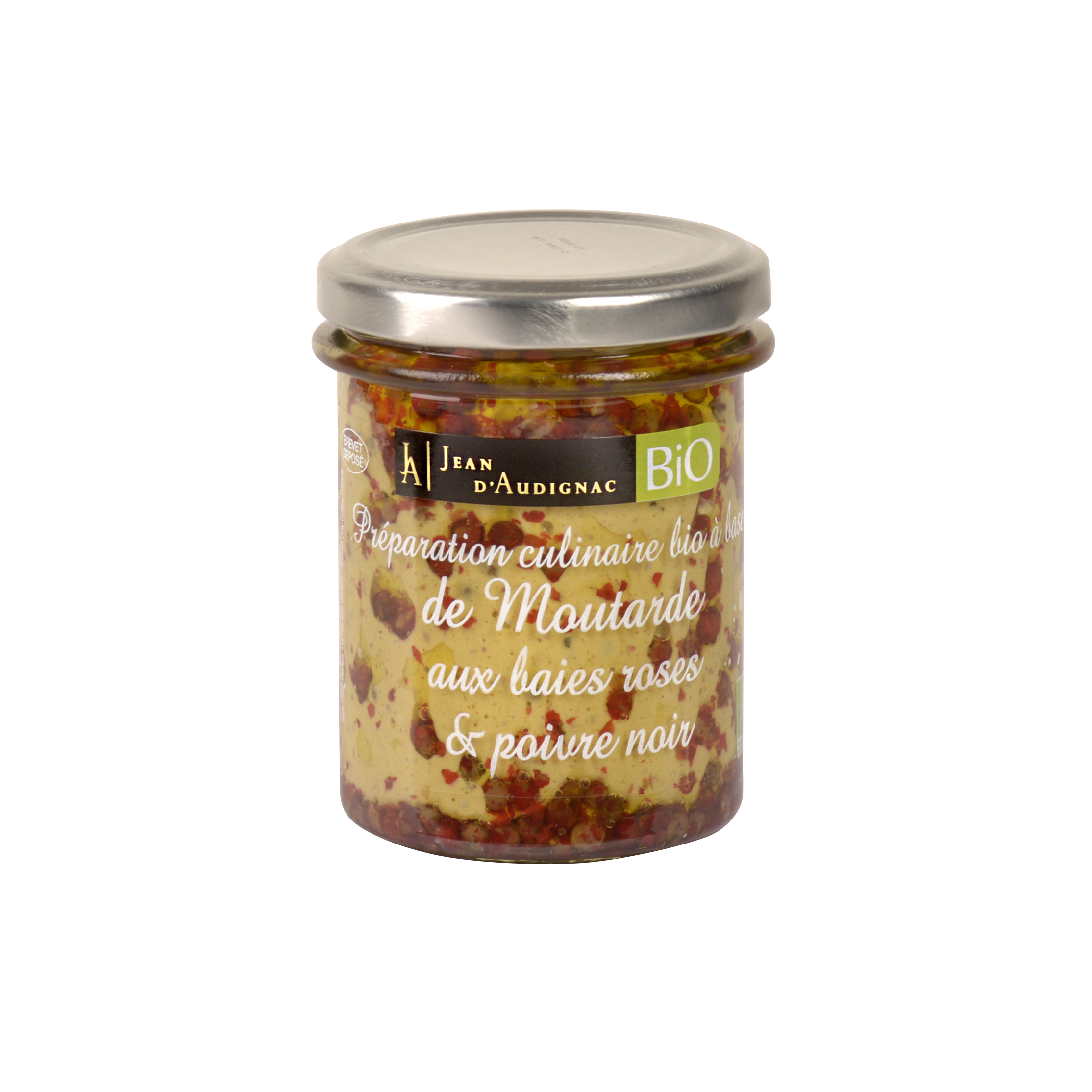 MOUTARDE BIO BAIES ROSES