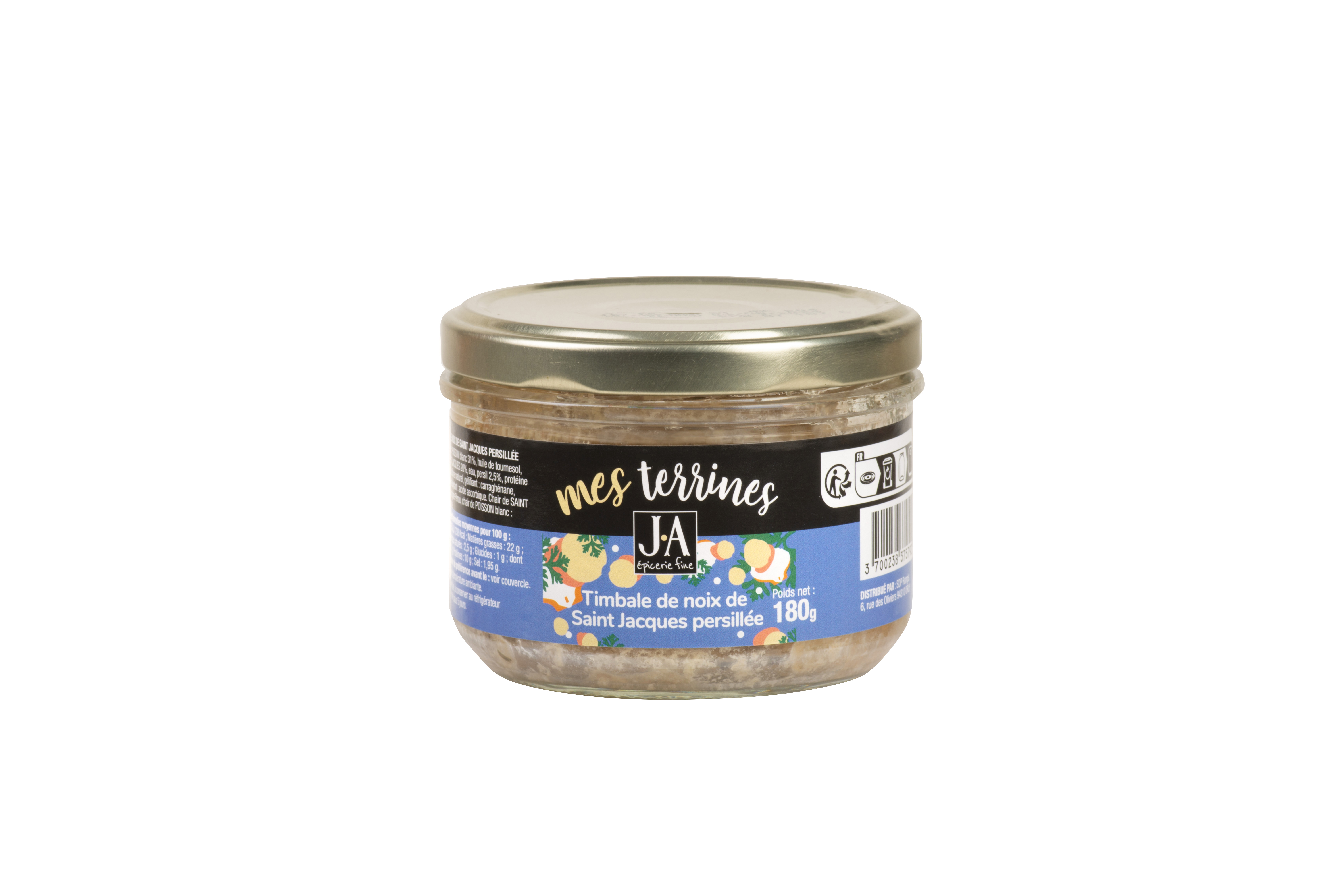 TIMBALE DE SAINT JACQUES