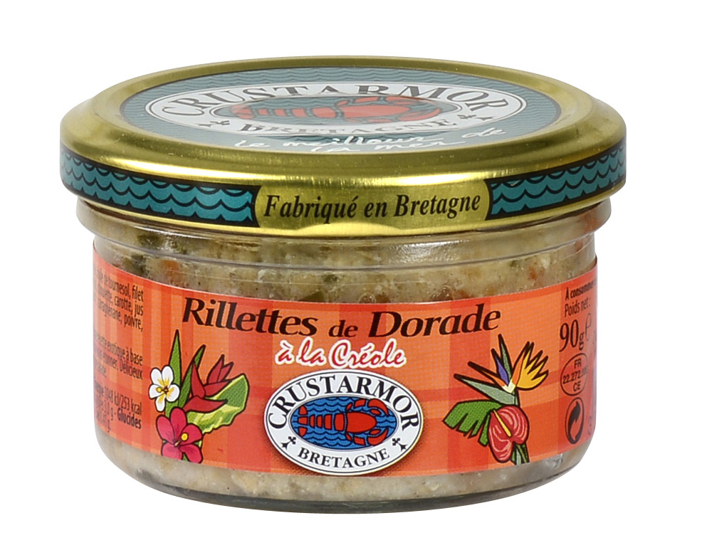RILLETTES DE DORADE A LA CREOLE
