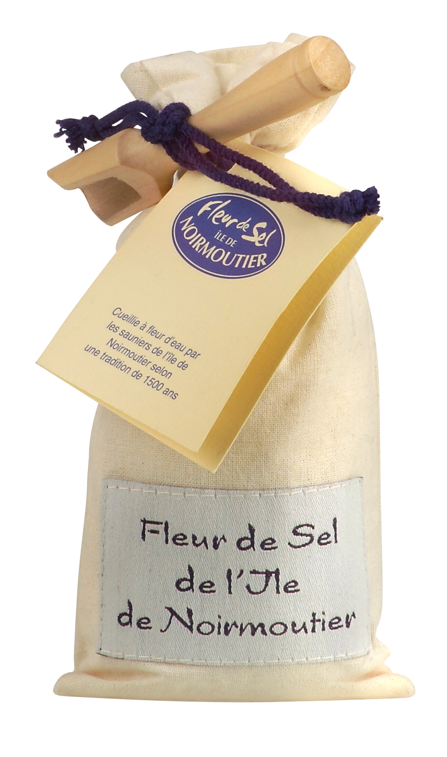 SACHET DE FLEUR DE SEL DE NOIRMOUTIER ET SA PELLE