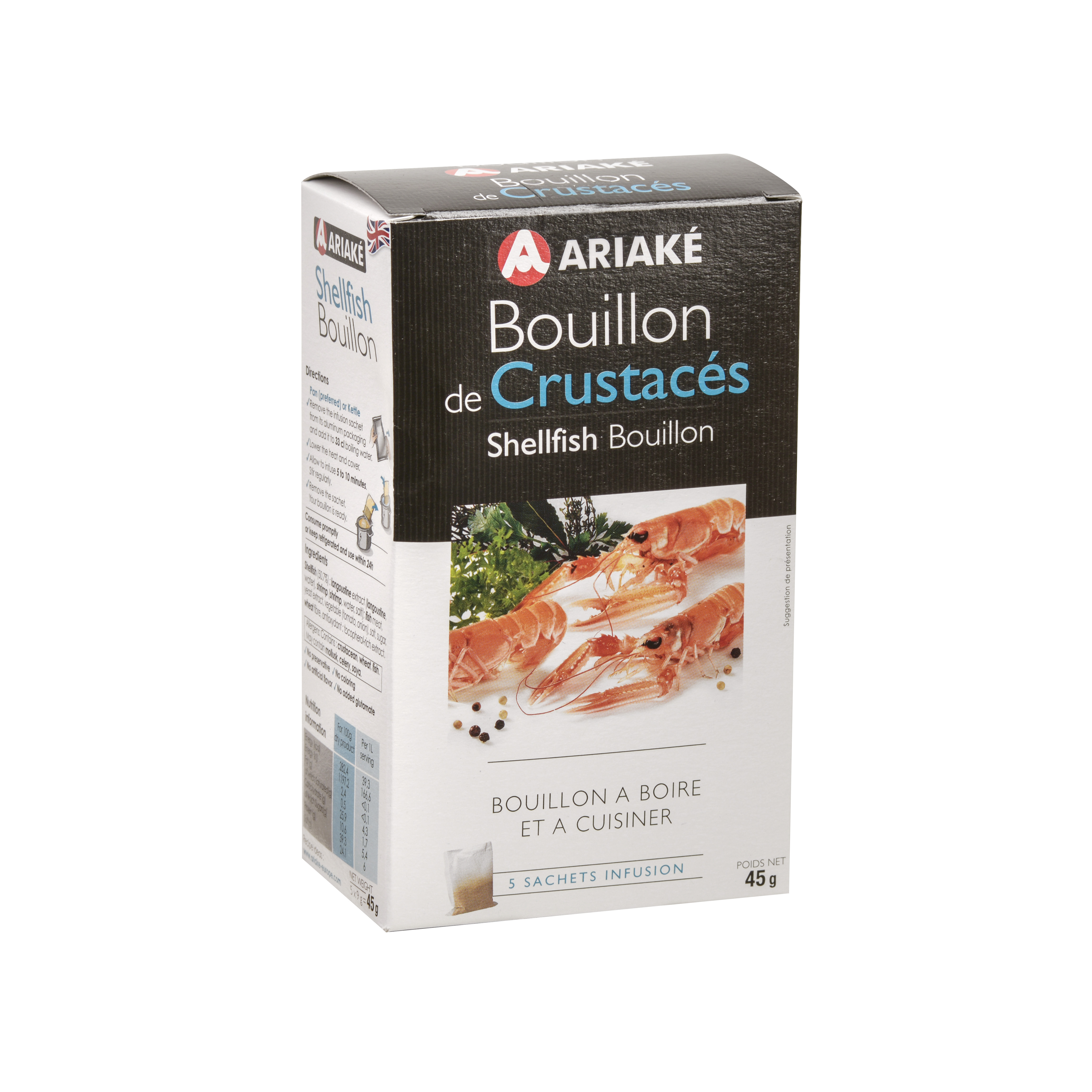 BOUILLON DE CRUSTACES 100% NATUREL
