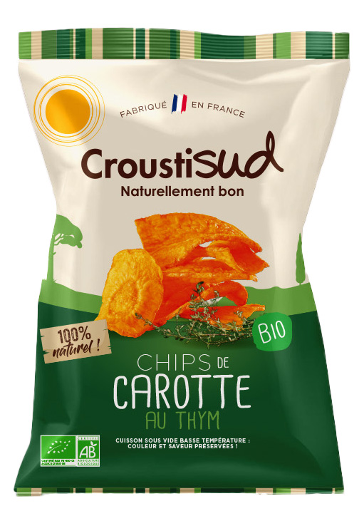 PETALES DE CAROTTES AU THYM BIO