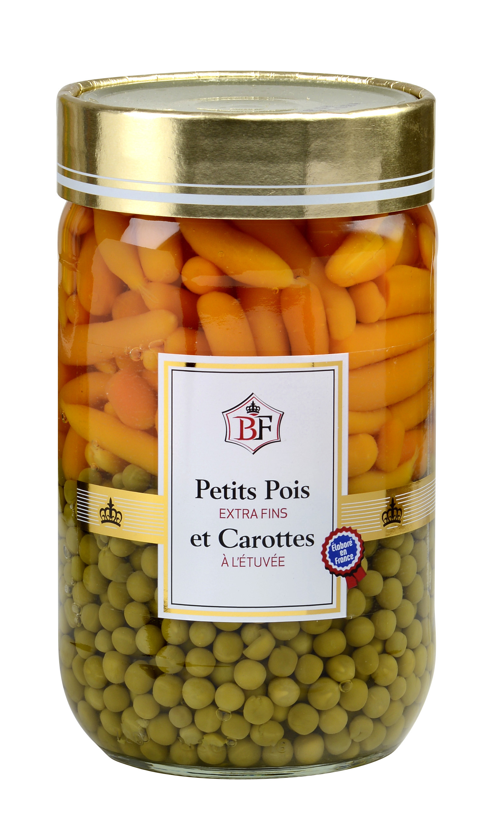 Petits pois extra fins et carottes