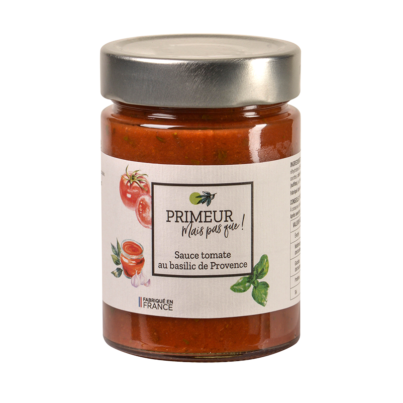 Sauce tomate au basilic de Provence
