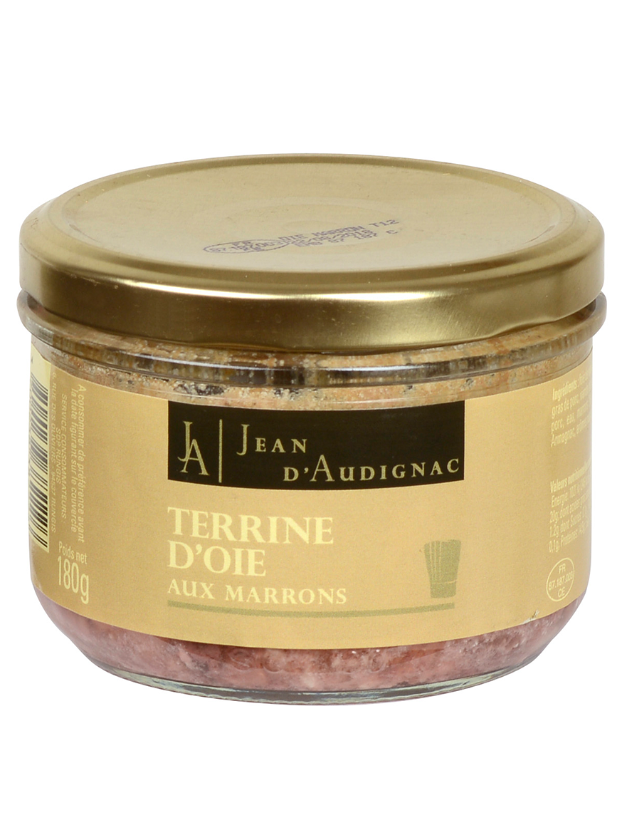 Terrine d'oie aux marrons