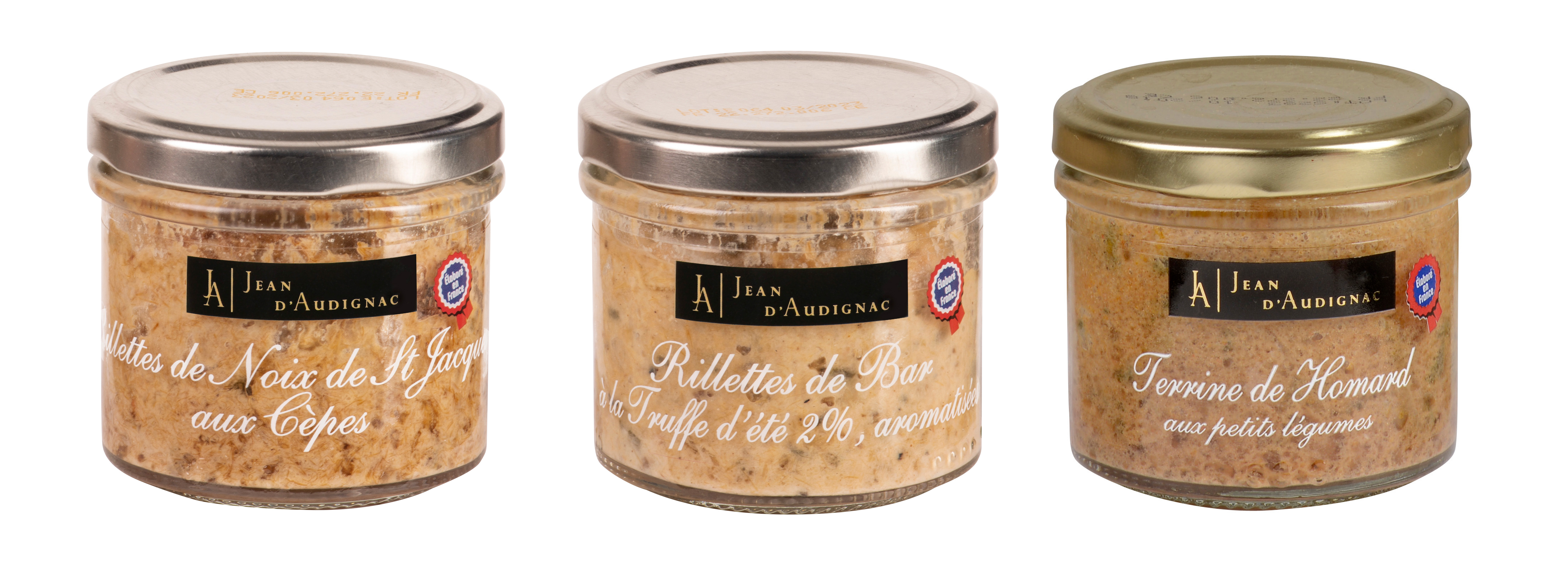 Rillettes et terrines de la mer