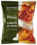 Pétales de carottes au thym